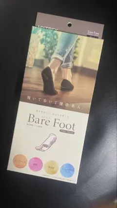 Bare Foot 高機能性５本指ソックス　マラソン　アップ　マイトレックス