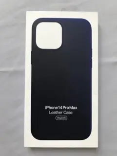 iPhone14 Pro Max レザーケース純正品インク未開封