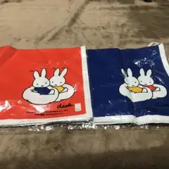 ミッフィー タオルセット 赤 青