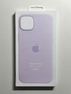 【新品】純正 iPhone 14 Plus シリコンケース・ライラック①
