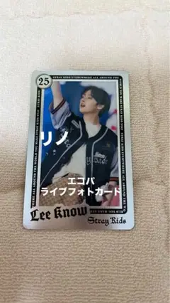 straykids スキズ　エコパ　ライブフォトカード　リノ