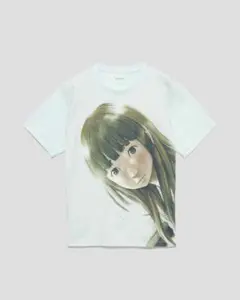 graniph おやすみプンプンコラボTシャツ 「再会」 愛子ちゃん 小学館 - 浅野いにお おやすみプンプン 「再開」 愛子 graniphの