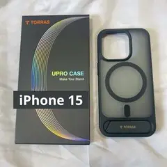 ✨️未使用品✨️ iPhone 15 ケース スタンド付き MagSafe対応