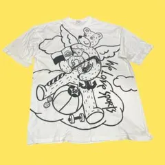 CASTELBAJAC クマ　イラストTシャツ　ビッグサイズ