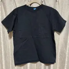y082015 グッドオン　Tシャツ　ブラック　胸ポケット　M