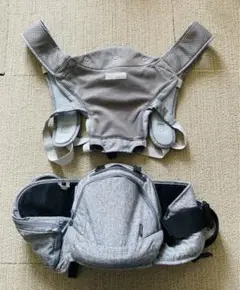 ナップナップ　トラン　napnap Tran ヒップシート　メッシュ　グレー