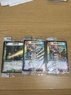 デュエルマスターズ 無頼勇騎ゴンタ　3枚セット　プロモ