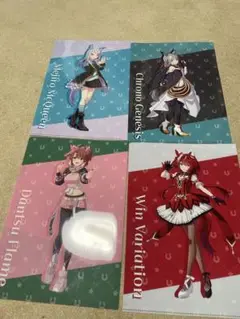 ウマ娘×ローソン オリジナルクリアファイル4枚セット