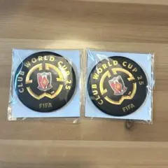 浦和レッズ　FIFA CLUB WORLD CUP 25出場記念缶バッジ2個