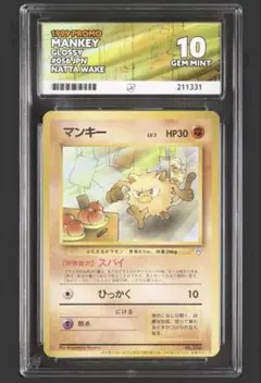 ACE10 旧裏 なったワケ マンキー MANKEY PSA10相当 プロモ