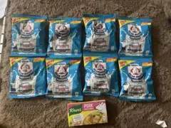 Nestlé Fortified Milk Powder 8袋と豚肉スープ