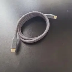 CIOスパイラルケーブル1mライトブラック c to c