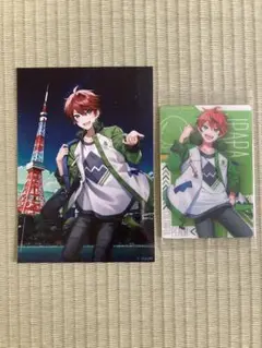 じゃぱぱ　カラフルピーチタワー　トレカ　ブロマイド