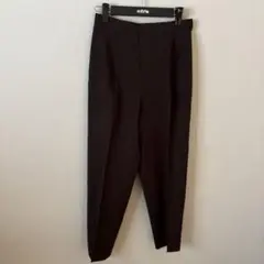 DAKS ダックス　ブラウン　ウール　タック　パンツ　スラックス