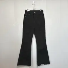 《Primaras》 プリマラス (L) 新品タグ付き フレアデニム ブラック