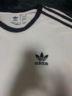 adidas アディダス　トレフォイル　リンガーTシャツ　トップス　カットソー