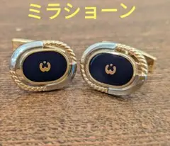ミラショーン オーバル型 カフリンクス