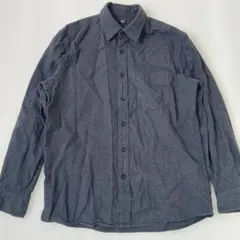 【UNIQLO /ユニクロ】シャツ　ダークグレー　Sサイズ