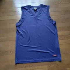 ミズノ　Berg メッシュタンクトップ M ネイビー