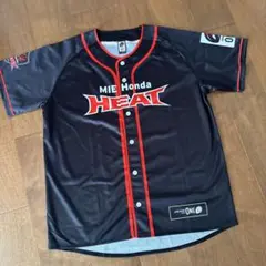 三重ホンダヒート　ベースボールシャツ　L L