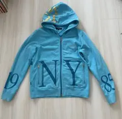 TOMMY パーカー ブルー