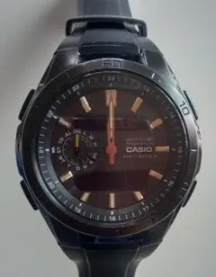 CASIO MULTI BAND 6 ブラック腕時計