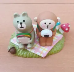 【３個セット‼️】コンコンブル クマとおさるのピクニックとレジャーシート