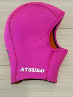 ダイビング用フード　World Dive製　ピンク