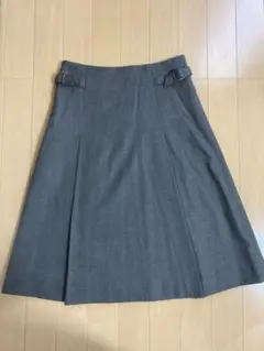 【値下げ】ヒューマンウーマン　HUMANWOMEN　スカート 台形 膝丈
