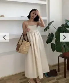 Birthday Bash／JACQUARD CAMISOLE DRESS