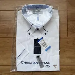 CHRISTIAN ORANI ホワイト ドレスシャツ L