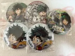 IZUKU MIDORIYA 缶バッジ 5個セット