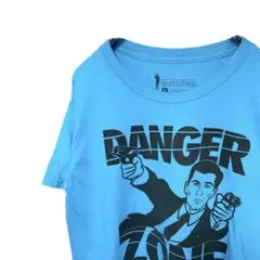 danger ZONE aRCHeR 半袖Tシャツ　ブルー