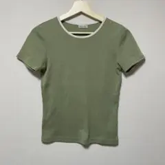 steven alan オリーブグリーン 半袖Tシャツ