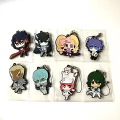 キルラキル　ラバーストラップコレクション　第2弾（全8種）➕満艦飾マコ　蟇郡苛 キルラキル ラバーストラップコレクション 第2弾（全8種