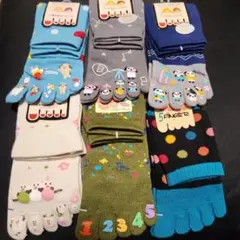 レディースソックス　5本指靴下　6足　新品
