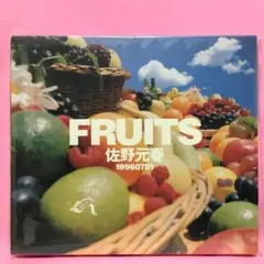 FRUITS 佐野元春 箱紙ケース　　☆ 開封　未使用