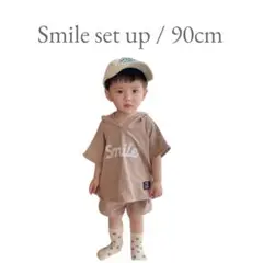 Smileロゴセットアップ 90cm