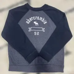 アバクロ　abercrombie トレーナー ネイビー