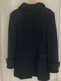 ラフォンタナマジョーレ ルヴェルソーノアール ダッフルコート ネイビー S