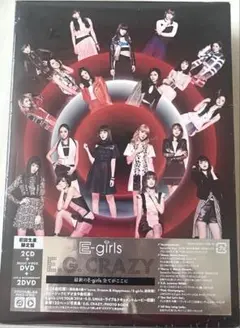 E-girls E.G.CRAZY初回限定版DVD