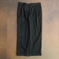 00s Zenella ゼネッラ 2タックスラック バージンウール イタリア製