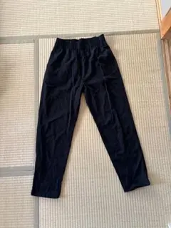 シェフパンツ ブラック WEGO Ｌ ウエストストレッチ