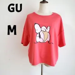ジーユー　GU　スヌーピー　Tシャツ　M