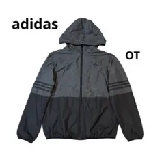 adidas アディダス ナイロンジャケット パーカー ジップアップ ジャージ