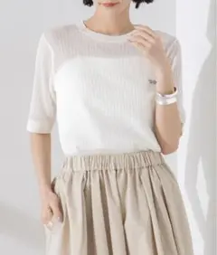 PENNEYS別注TheFOXシアーリブニットトップス