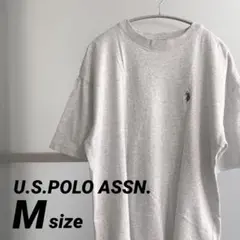 ユーエスポロアッスン U.S. POLO ASSN. グレー Tシャツ M 半袖