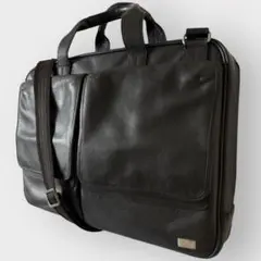 【美品】ダンヒル　アボリティーズ　ビジネス バッグ　オールレザー　2way