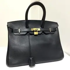 美品☆　EPONINE MILANO　ベルトデザイン　ハンドバッグ