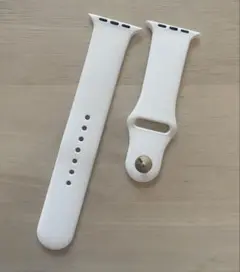 ☘️Apple Watch バンド42/44/45/49㎜ シリコン ホワイト